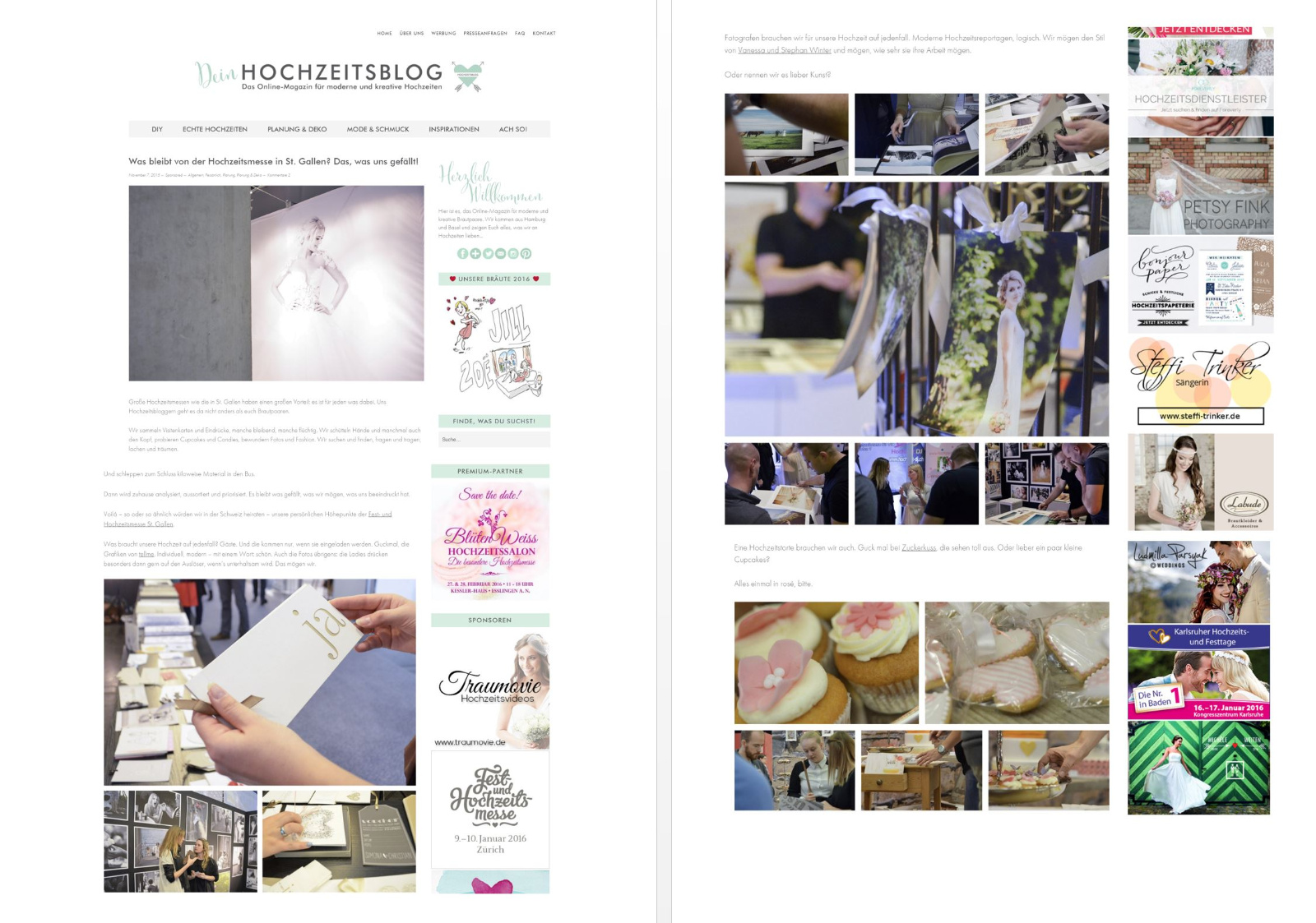 Deinhochzeitsblog  ber Messe in St.Gallen